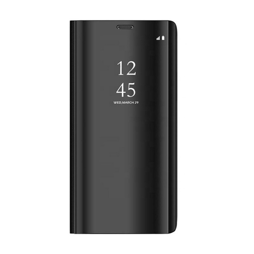Samsung Galaxy A16 4G / Galaxy A16 5G Transparent view Klapphülle (Schwarz)