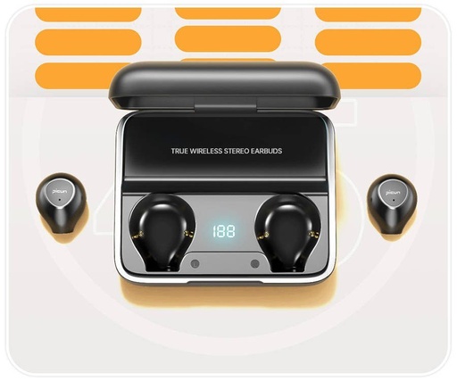 Picun W13 kabellos headset, BT 5.0, LED Statusanzeige, schwarz