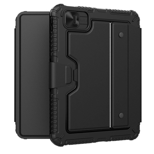 Apple iPad 10.9 Nillkin Bumper Combo Tastaturhülle (hintergrundbeleuchtet Version) (Schwarz)