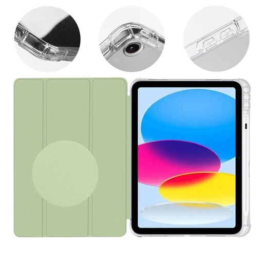 Apple iPad 10.9 HÜLLE:ME MistyTab tablet Hülle (Hellgrün)