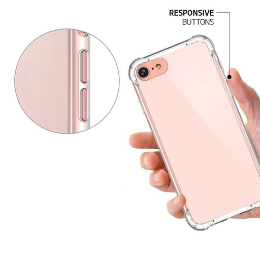 Apple iPhone 7/8/SE 2020/ SE 2022 anti shock 1,5 mm stoßfest Backcover (Transparent)