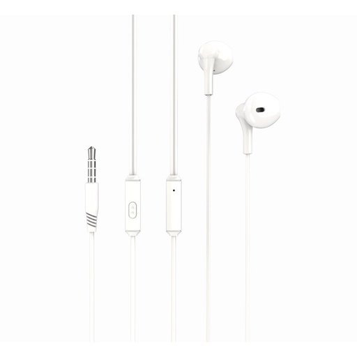 XO EP39 kabelgebunden Kopfhörer 3,5 mm jack (Weiß)