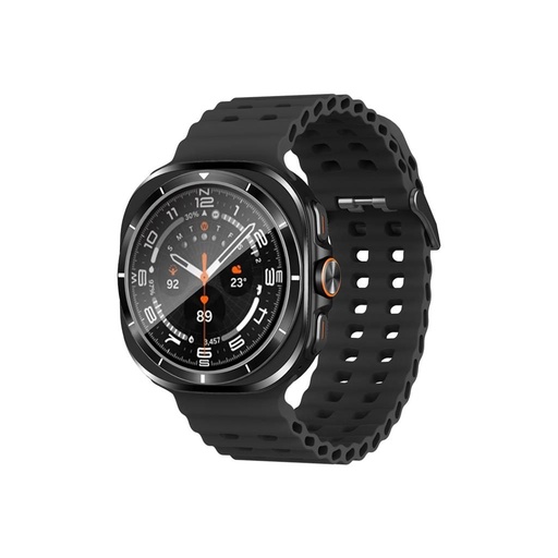 XO Watch Ultra AMOLED Smartwatch (Schwarz) – Sportuhr, Anrufannahme, groß mit Helligkeit Display