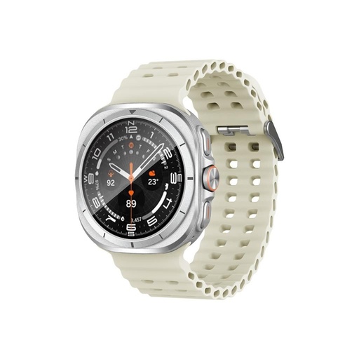 XO Watch Ultra AMOLED Smartwatch (Weiß) – Sportuhr, Anrufannahme, groß mit Helligkeit Display