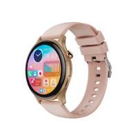 XO J6 AMOLED mit Display, magnetisch mit Befestigung, intelligent Sportuhr mit Anruffunktion (Rose Gold)