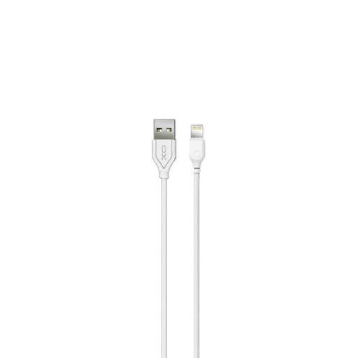 XO NB103 Lightning Datenkabel (Weiß) – 1 m, 2.1A