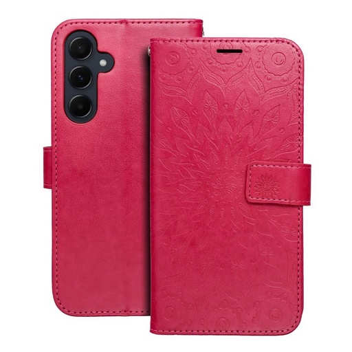 Samsung Galaxy A55 Forcell MEZZO aufklappbar Hülle (Magenta)