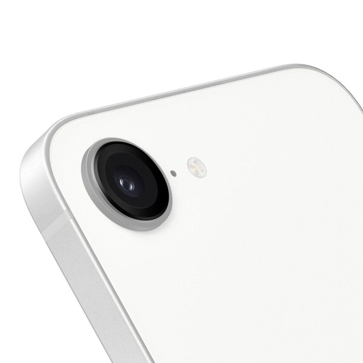 Apple iPhone 16e HÜLLE:ME Kameraschutz (Weiß)