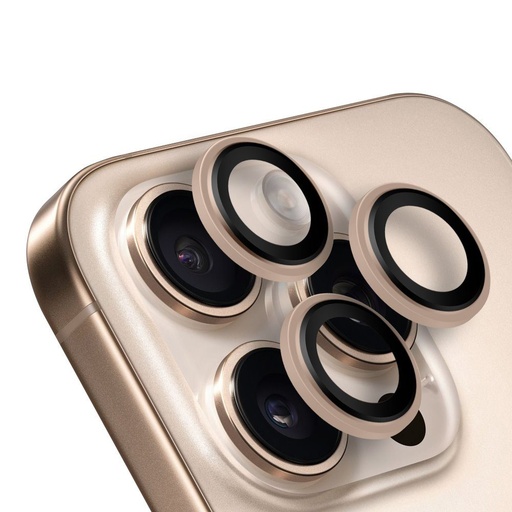 Apple iPhone 16 Pro & iPhone 16 Pro Max HÜLLE:ME Kameraschutz (Braun)