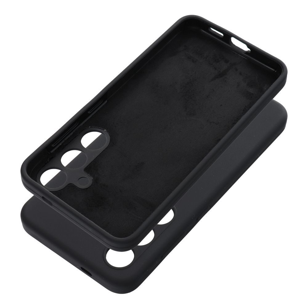 Samsung Galaxy A17 Silicone 2mm hátlap tok (Fekete)