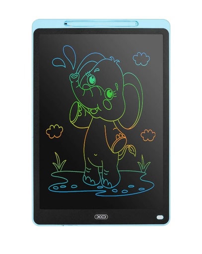 XO V02 LCD Schreibtafel 16" (Blau) – druckempfindlich Display, mit Löschtaste