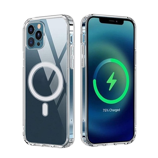 Apple iPhone 17 Pro Max Anti shock MagSafe 1,5mm mit Kameraschutz Backcover (Transparent)