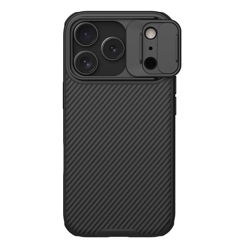 Apple iPhone 17 Pro Nillkin CamShield Pro MagSafe Backcover (Schwarz)