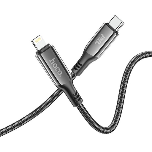 Hoco S51 lightning Kabel (PD Schnellladegerät), schwarz