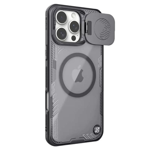 Apple iPhone 16 Pro Max Nillkin Iceblade Prop magsafe Backcover (Schwarz)