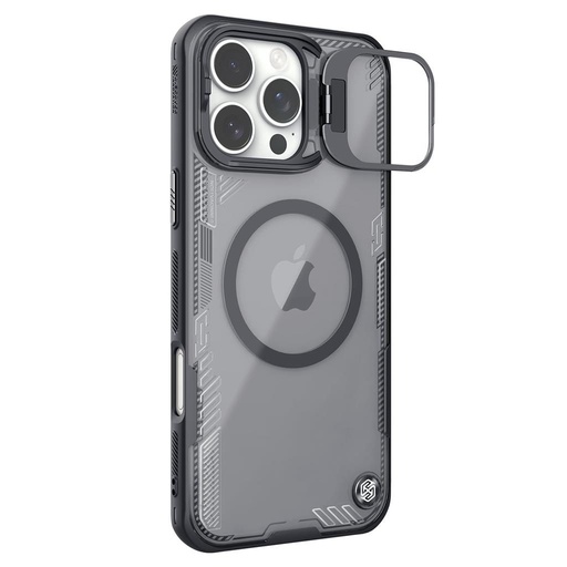 Apple iPhone 16 Pro Nillkin Iceblade Prop camera visible magsafe Backcover (Schwarz)