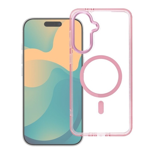 Samsung Galaxy S26 Ultra Frame Hybrid MagSafe Backcover (Rosa)