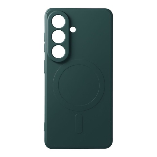 Samsung Galaxy S26 Silicone mag cover magsafe Backcover (Grün)