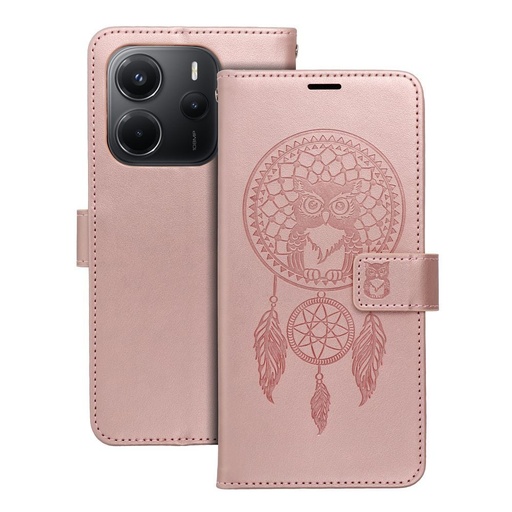 Samsung Galaxy A57 5G Forcell MEZZO aufklappbar Hülle (Rosegold)