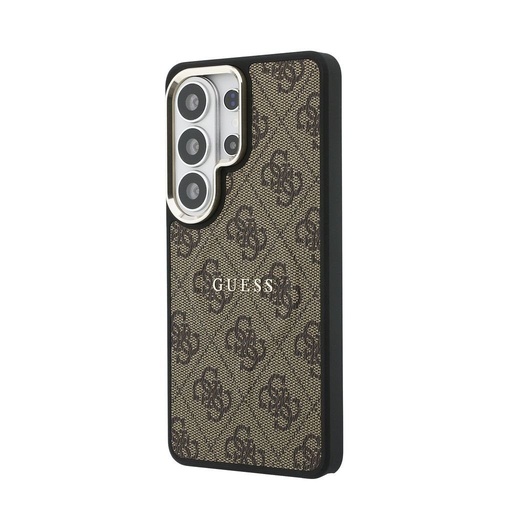 Guess PU Leather 4G Gold Frame Magnetic Samsung Galaxy S26 Ultra (Braun)