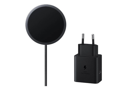 Samsung EP-P2900TBE magnetisch kabellos Ladegerät (Dunkelgrau) - 25W, + 45W-os Netz- adapter