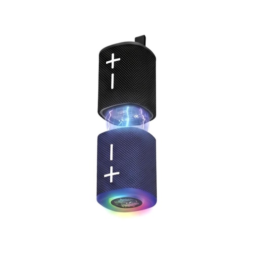 XO F79 magnetisch RGB tragbar Bluetooth Lautsprecher (Schwarz)