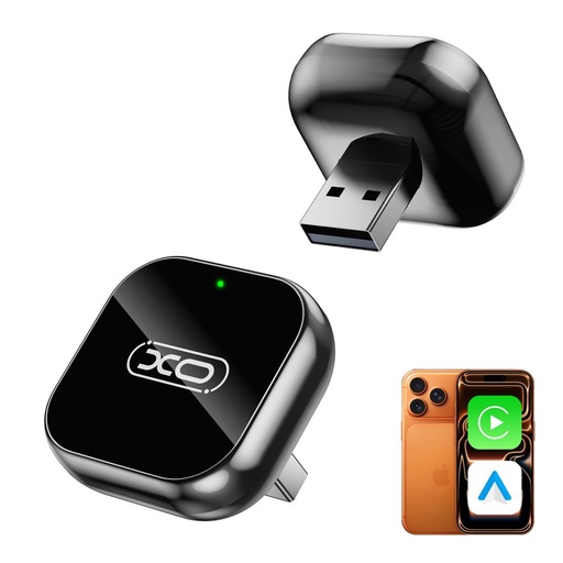 XO CZ026 mini CarPlay Bildschirmspiegelung Auto adapter (Schwarz)