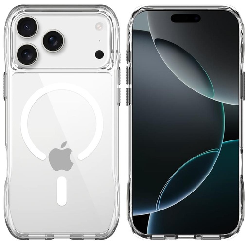 Apple iPhone 17 Pro Max ROAR Slim Defender MagSafe Backcover (Transparent)