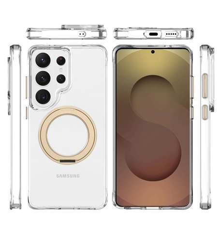 Samsung Galaxy S26 Ultra TOKO Pure MagSafe 360 ring Backcover (Gold)