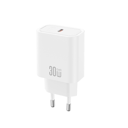 XO CE41(EU) Netz- Schnellladegerät (Weiß) - 30W, 1xUSB-C