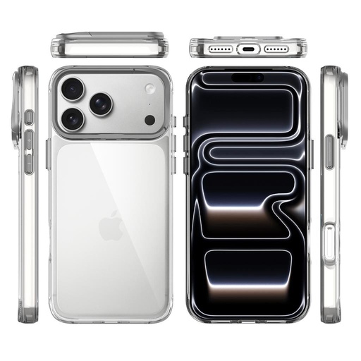 Apple iPhone 17 Pro Max TOKO Apex capsule magsafe Backcover (Silber)