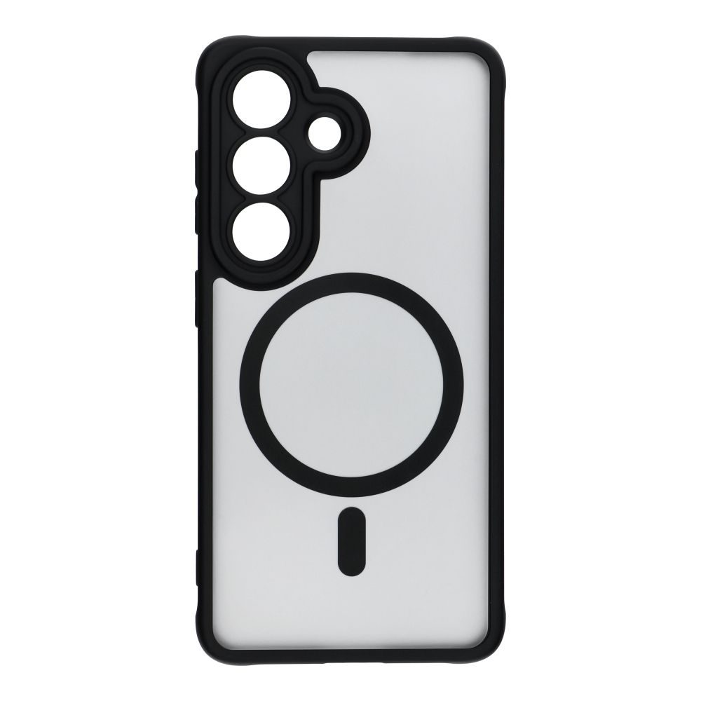 Samsung Galaxy S26 Full matte mag magsafe hátlap tok (Fekete)