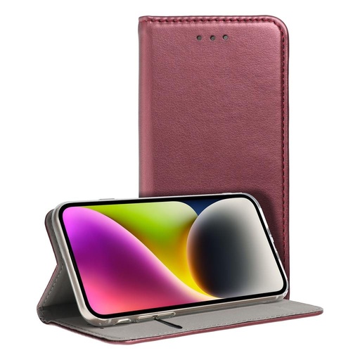 Xiaomi Redmi Note 15 4G Smart book aufklappbar Hülle (Bordeaux)