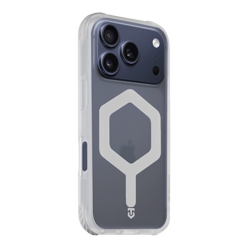 Apple iPhone 17 Pro Tactical MagForce Hexagon Hülle (Weiß)
