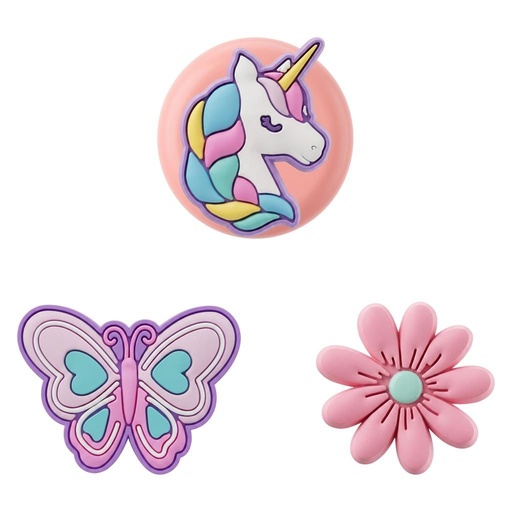 Silikon Schutzhülle AirTag-hez, Schmetterling gemustert - 3 db-os Set