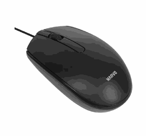 Marvo MS003 BK kabelgebunden Maus (Schwarz)