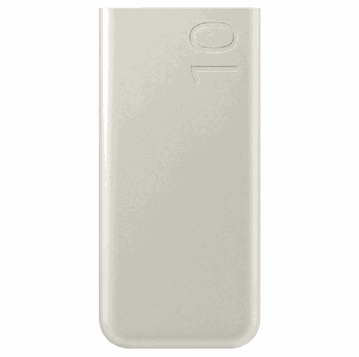 Samsung 2x USB-C Powerbank / powerbank USB-C mit Kabel (Beige) - 10000 mAh, 25W (EB-P3401)
