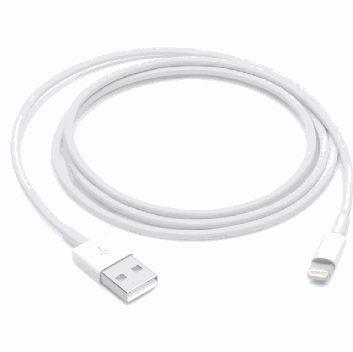 Apple USB-A - Lightning Daten- und Ladekabel (Weiß) - 1m (MXLY2)