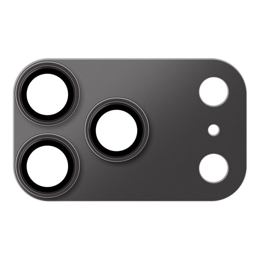 Apple iPhone 18 Pro HÜLLE:ME Camera Lens Glass kamera sziget Schutzglas (Schwarz)