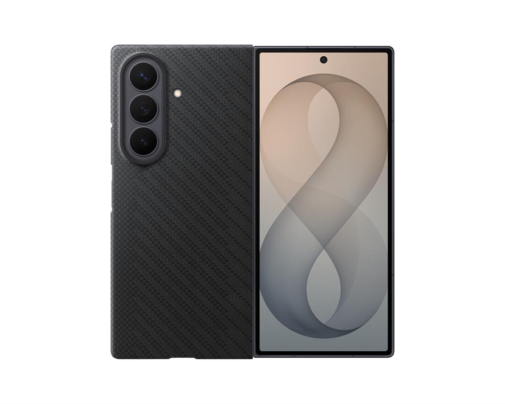 [EF-KF976SBEGWW] Samsung Galaxy Z Fold 8 Ultra Carbon Magnetic gyári hátlap tok (Szürke)
