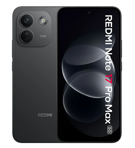 Xiaomi Redmi Note 17 Pro Max 5G Dual Sim 8GB RAM 256GB (Schwarz)