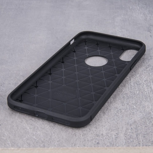 Apple iPhone 12 Mini forcell carbon Backcover (Schwarz)