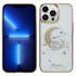 Apple iPhone 13 Pro Max Kingxbar moon series Swarovski mit Steinen Backcover (Gold)