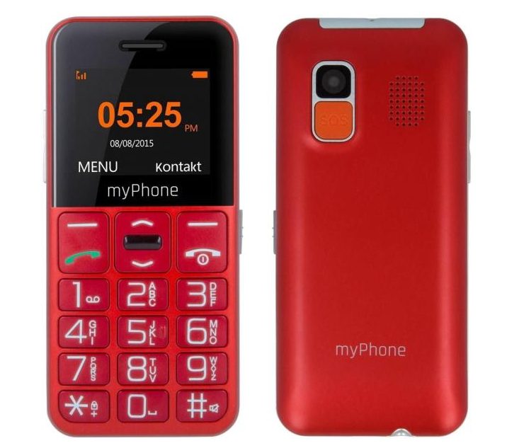 [myp_he_re] myPhone HALO Easy (Red)