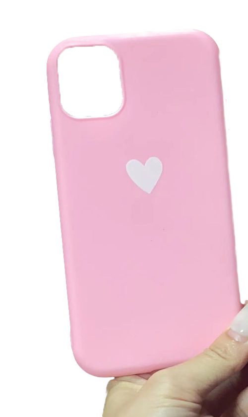[5999094625723] Xiaomi Redmi 9A / Redmi 9AT / Redmi 9i heart TPU back cover case (Pink)