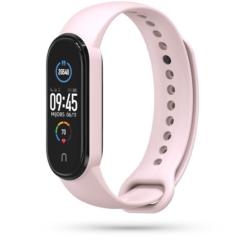 [795787712238] Xiaomi Mi Band 5/6/6NFC Tech Protect Iconband silicone strap, pink