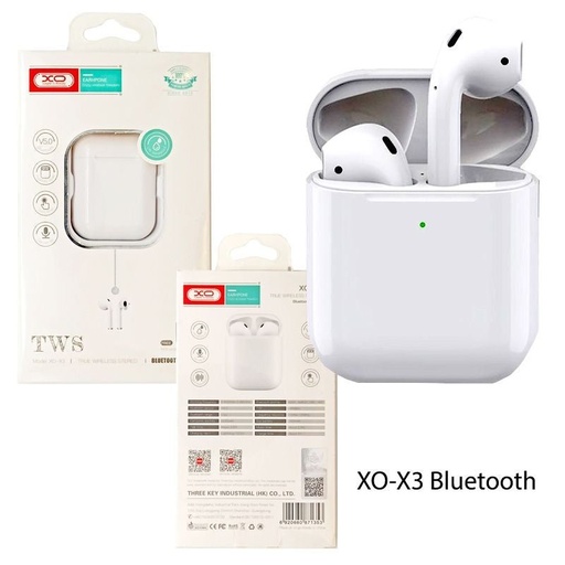 XO X3 kabellos Bluetooth Kopfhörer (Weiß)