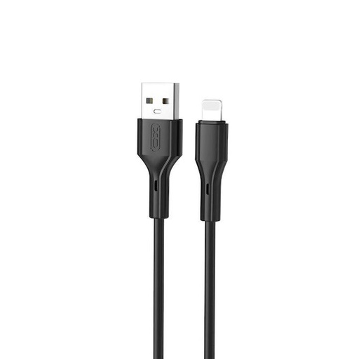 XO NB230 Lightning Datenkabel (Schwarz) – Rock Series, 2.4A