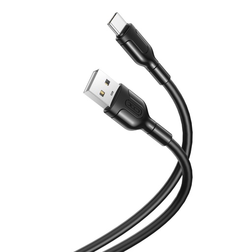 XO NB212 USB-C Datenkabel (Schwarz) – 2.1A