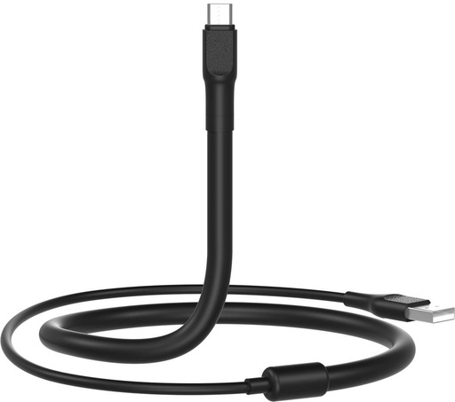 XO NB195 micro USB Datenkabel (Schwarz) – 1.2 m, 2 az 1-ben, Tisch- mit Halterung